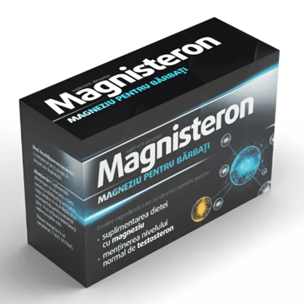Magnisteron - magneziu pentru barbati, 30 comprimate, Aflofarm