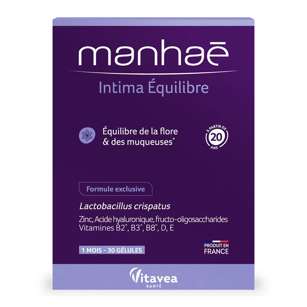 Intima Equilibre, 30 capsule vegetale, Manhae