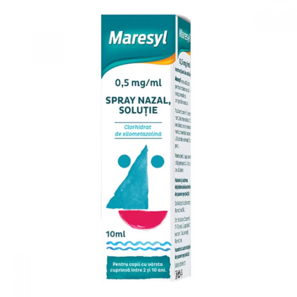 Maresyl 0.5 mg/ml - spray nazal x 10 ml - Dr Reddy`s