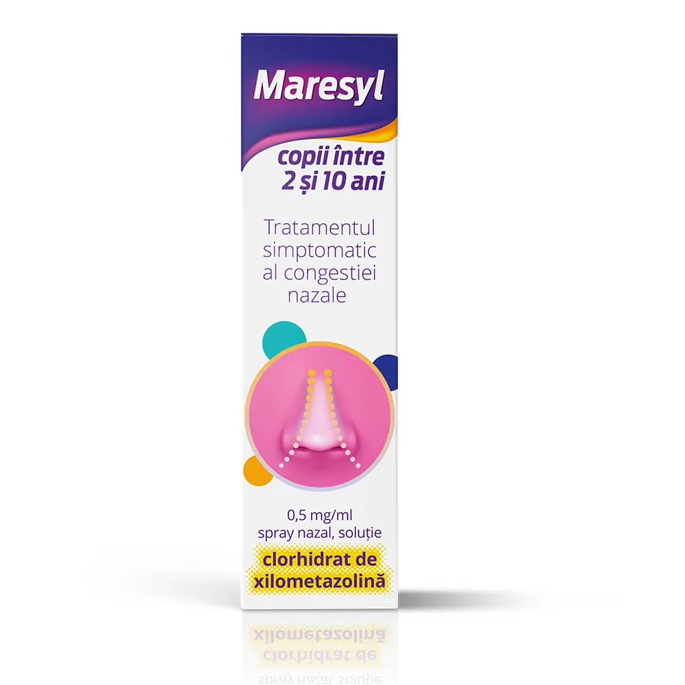 Maresyl spray nazal pentru copii, 0.5 mg/ml, 10 ml, Dr. Reddys