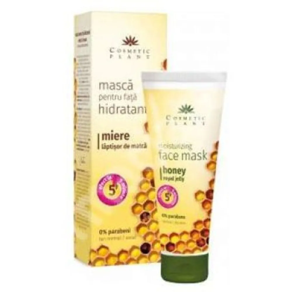 Masca hidratanta cu miere pentru faÂ»Ãµa Essential, 50 ml, Cosmetic Plant