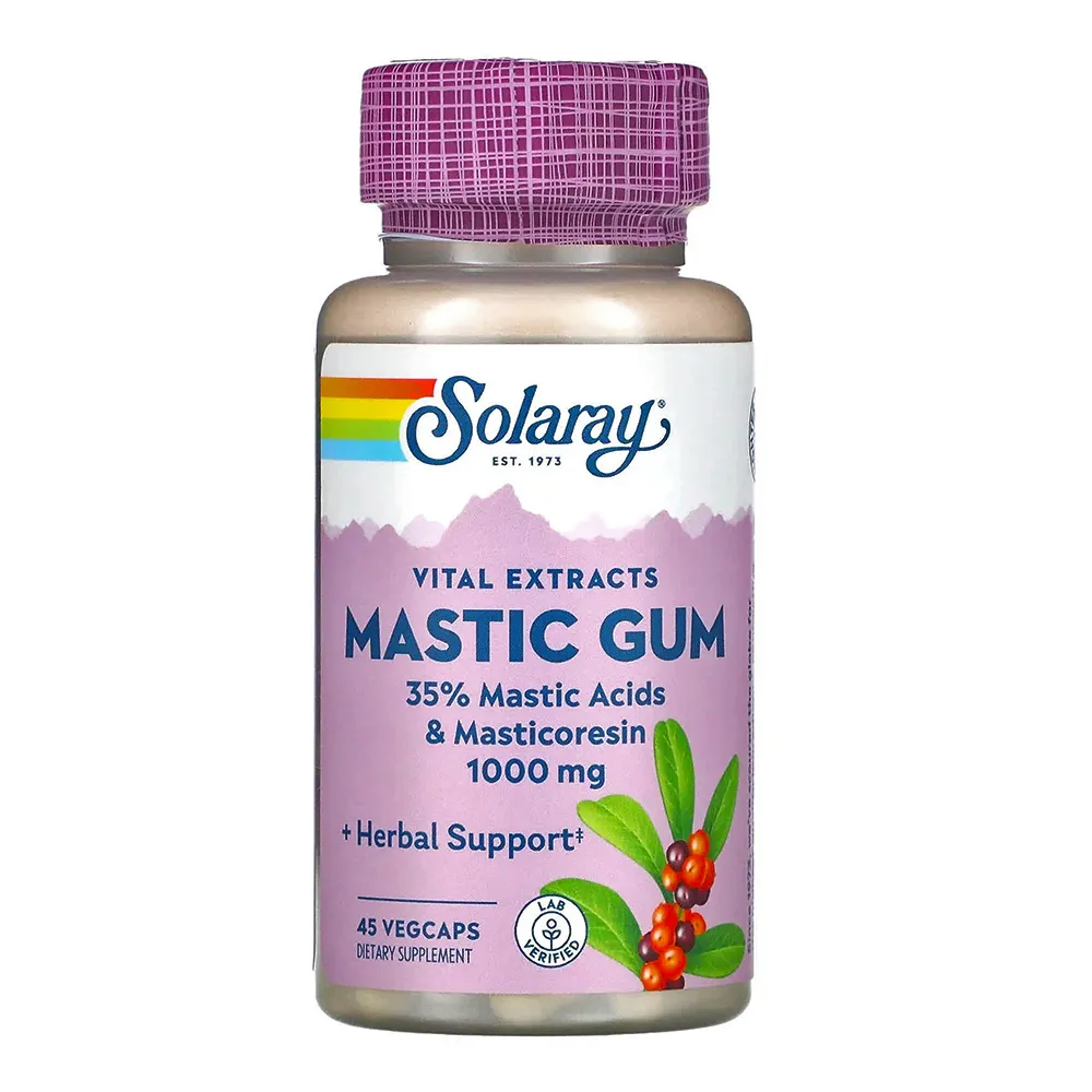 Mastic Gum Extract, 45 capsule vegetale, Secom