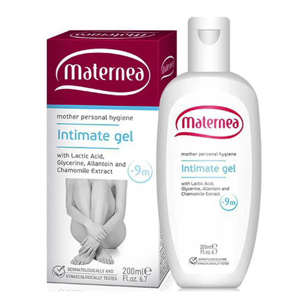Gel pt Igiena Intima cu Acid Lactic, 200ml, Maternea