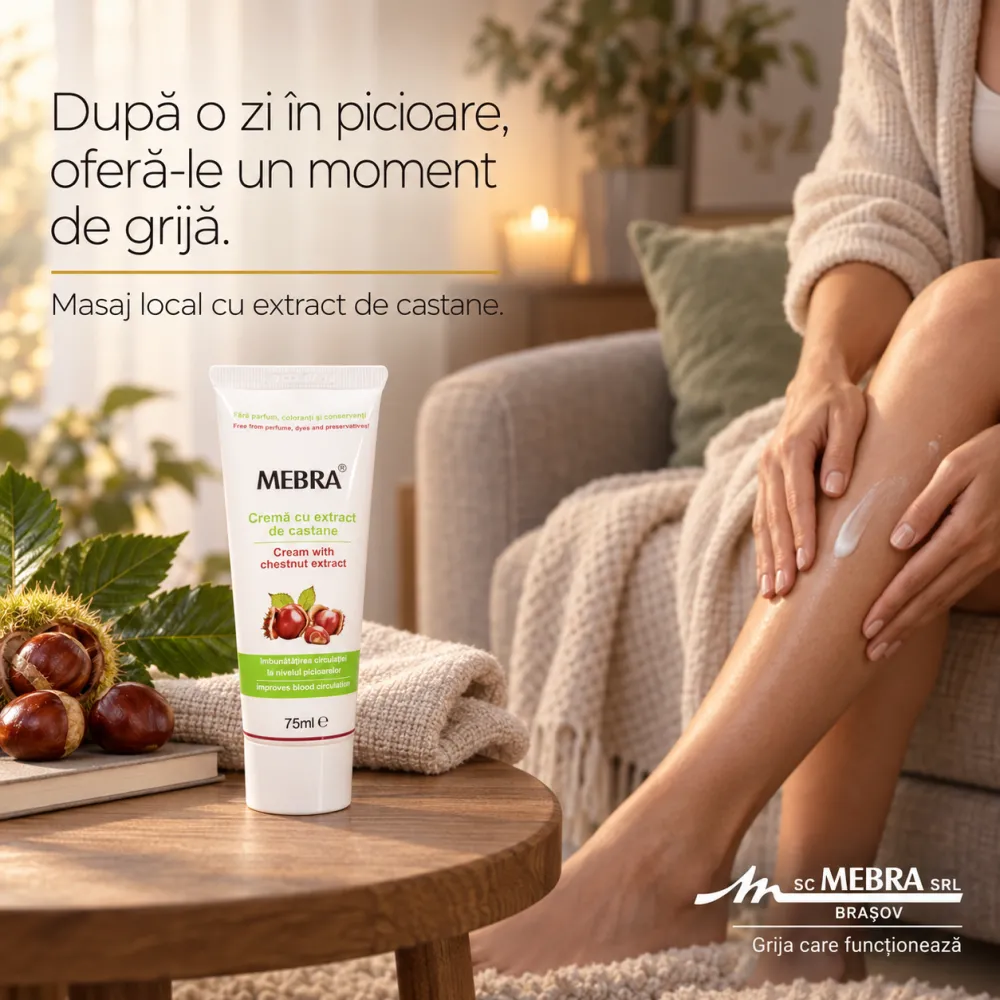 Crema cu Castane, 75ml - Mebra