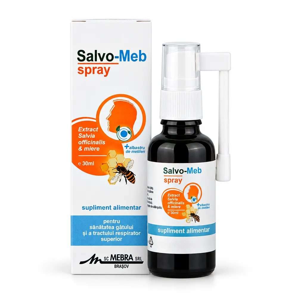 Spray de gat Salvo-Meb, 30 ml, Mebra
