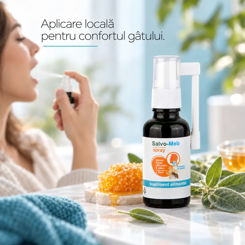 Spray de gat Salvo-Meb, 30 ml, Mebra