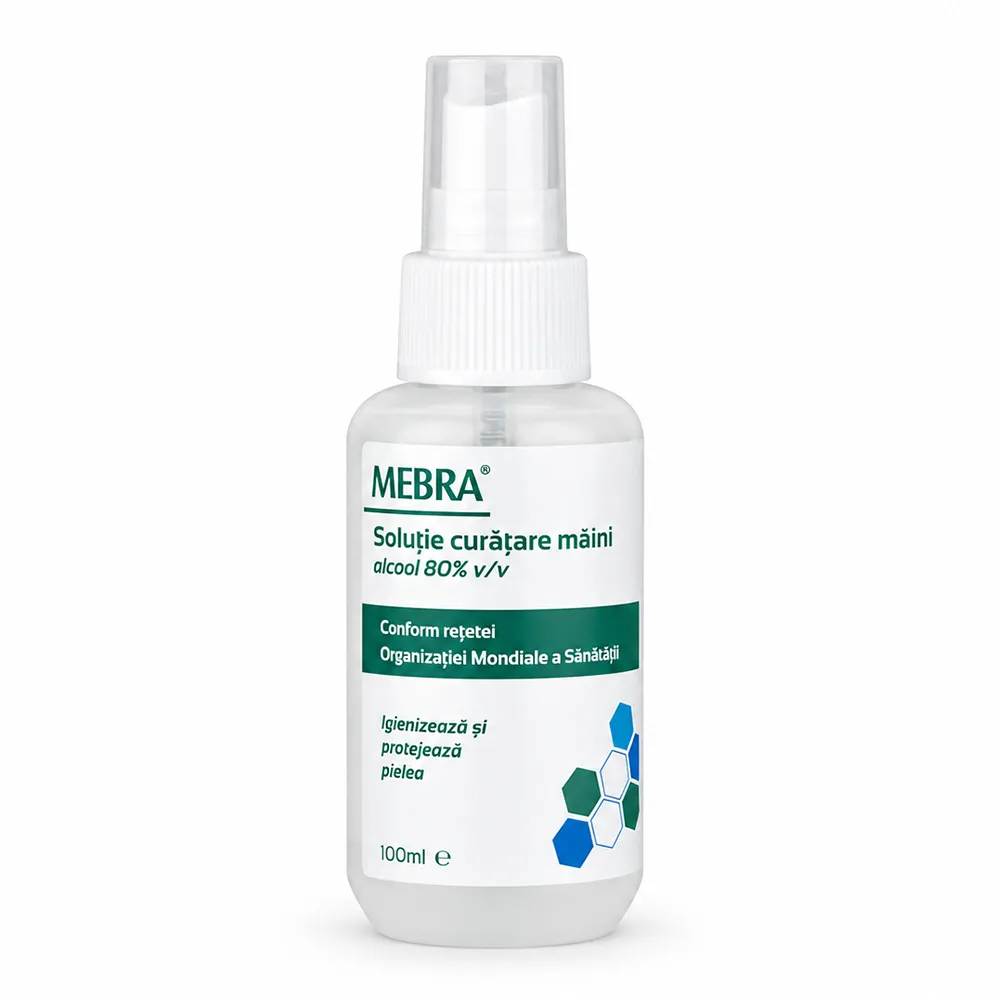 Solutie pentru Curatat Maini Spray, 100ml - Mebra