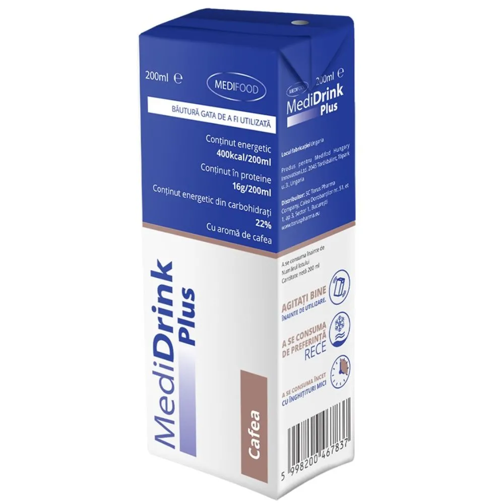 MediDrink Plus Cafea x 200ml