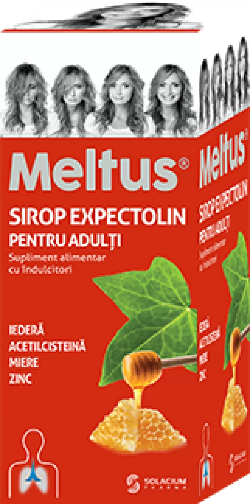 Sirop Expectolin pentru adulti Meltus, 100ml, Solacium