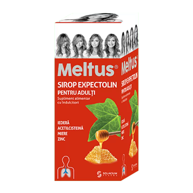 Sirop Expectolin pentru adulti Meltus, 100ml, Solacium