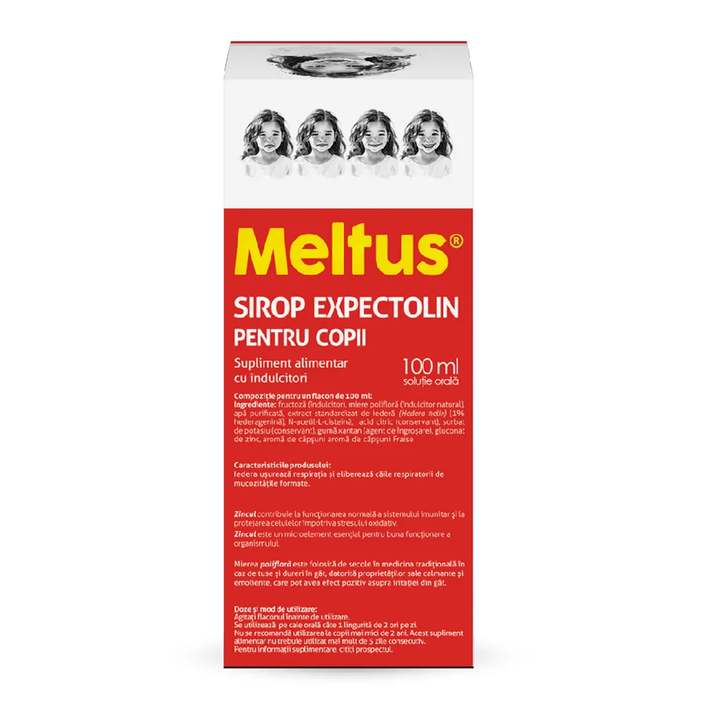 Meltus sirop Expectolin pentru copii, 100ml, Labormed