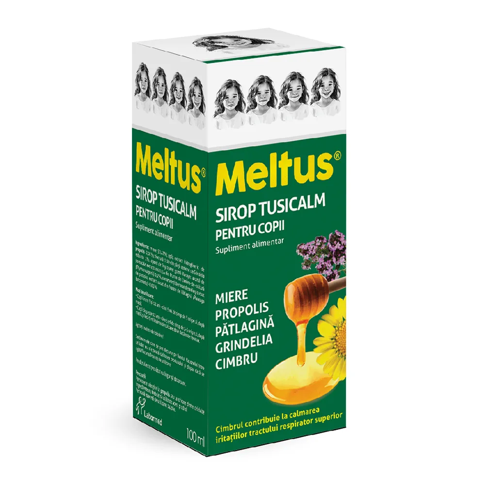 Meltus Tusicalm sirop pentru copii, 100ml, Labormed