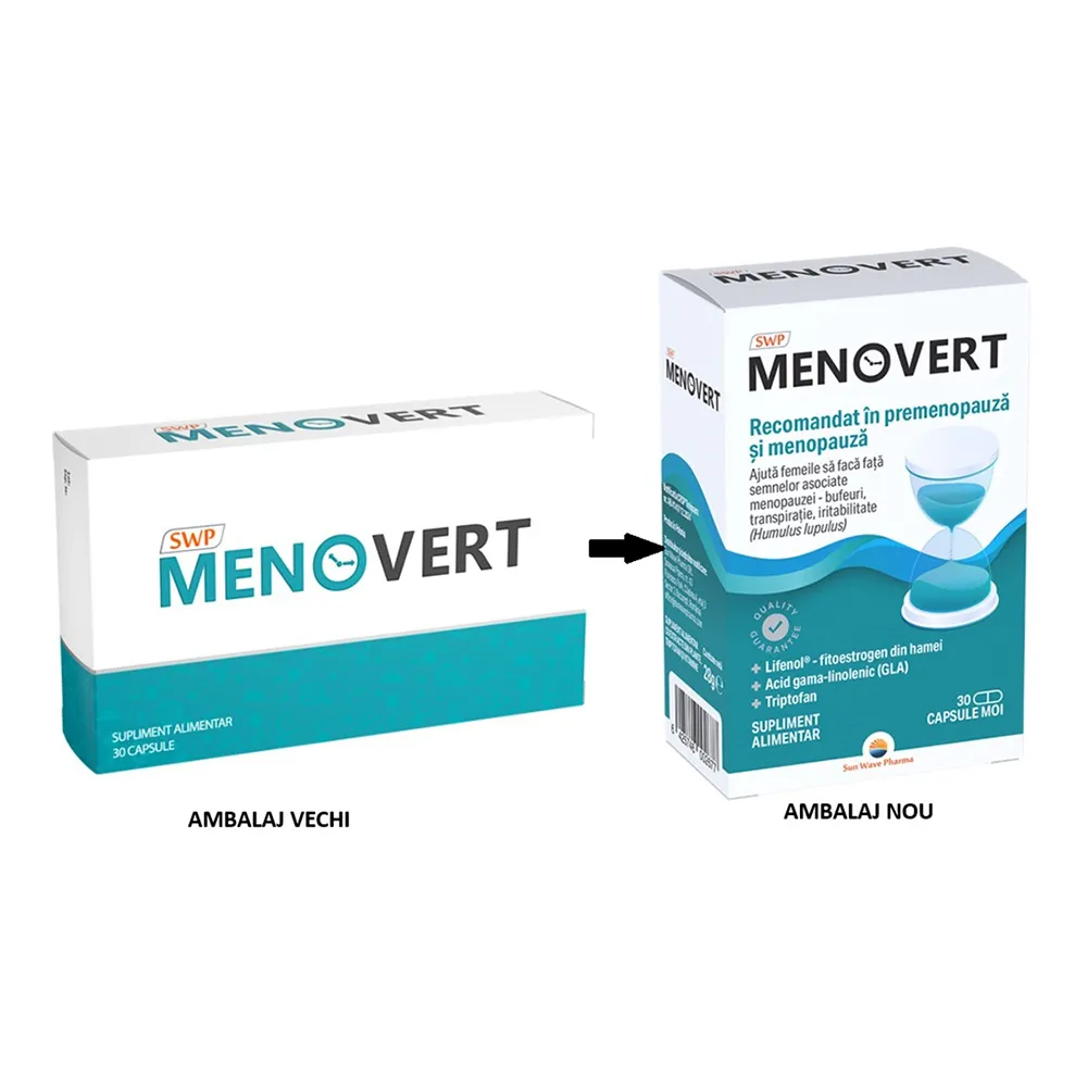 Menovert, 30 capsule, Sun Wave Pharma