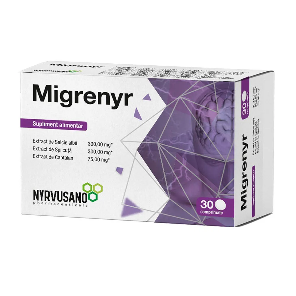 Migrenyr, 30 comprimate, Nyrvusano