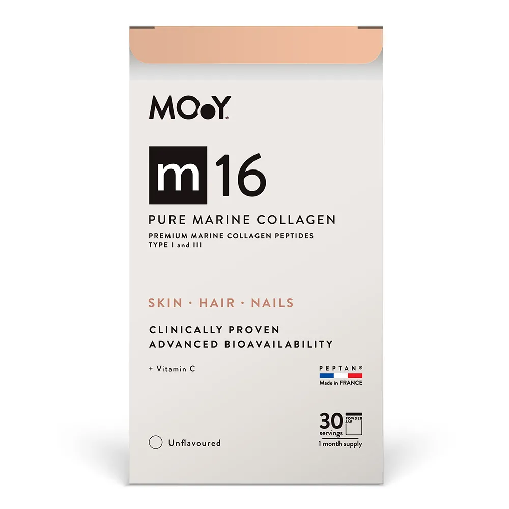 m16 PURE MARINE COLLAGEN & Vitamin C, 303 g, 30 portii, Molecules of Youth