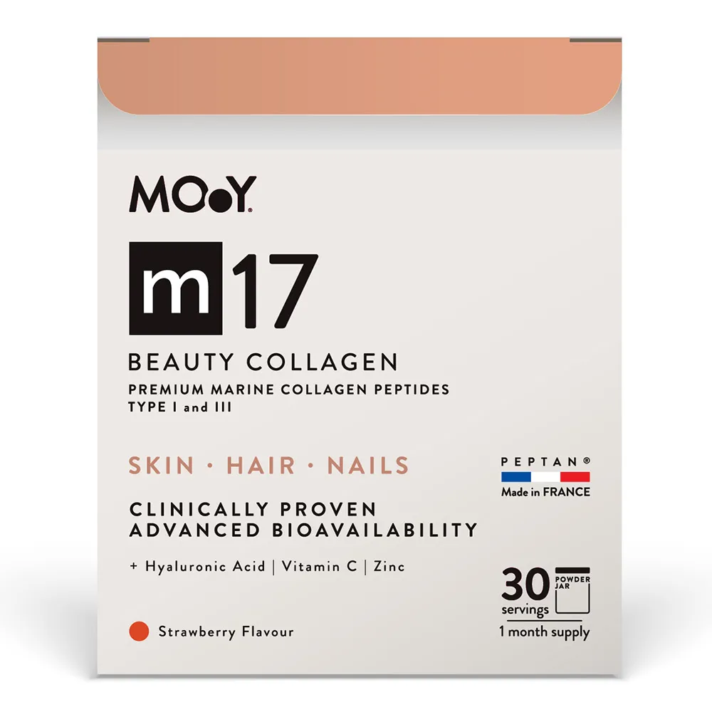 m17 BEAUTY COLLAGEN Strawberry, 210 g, 30 portii, Molecules of Youth