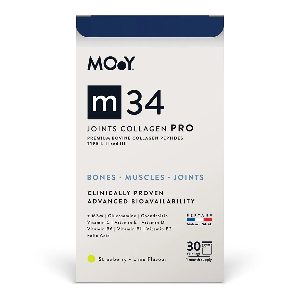 m34 JOINTS COLLAGEN PRO Strawberry Lime, 390 g, 30 portii, Molecules of Youth