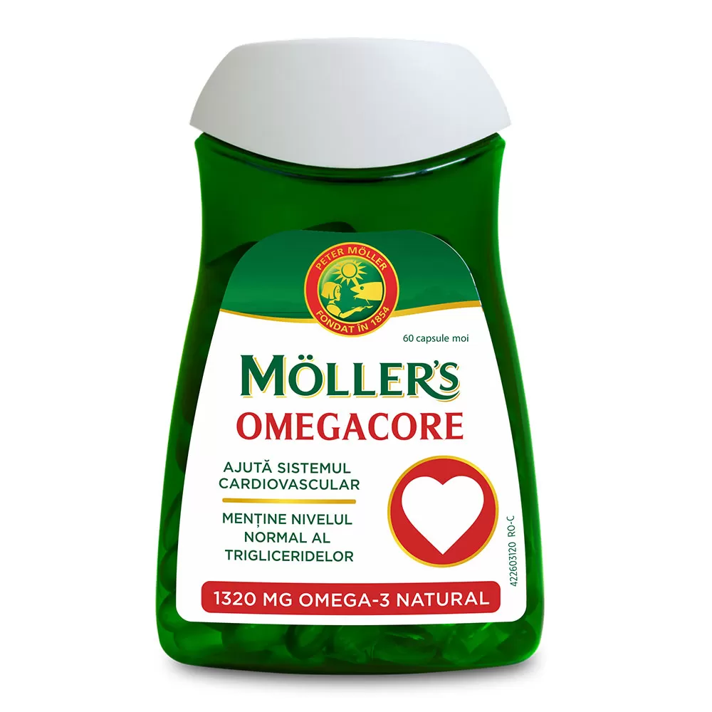 Mollers Omegacor - capsule x 60