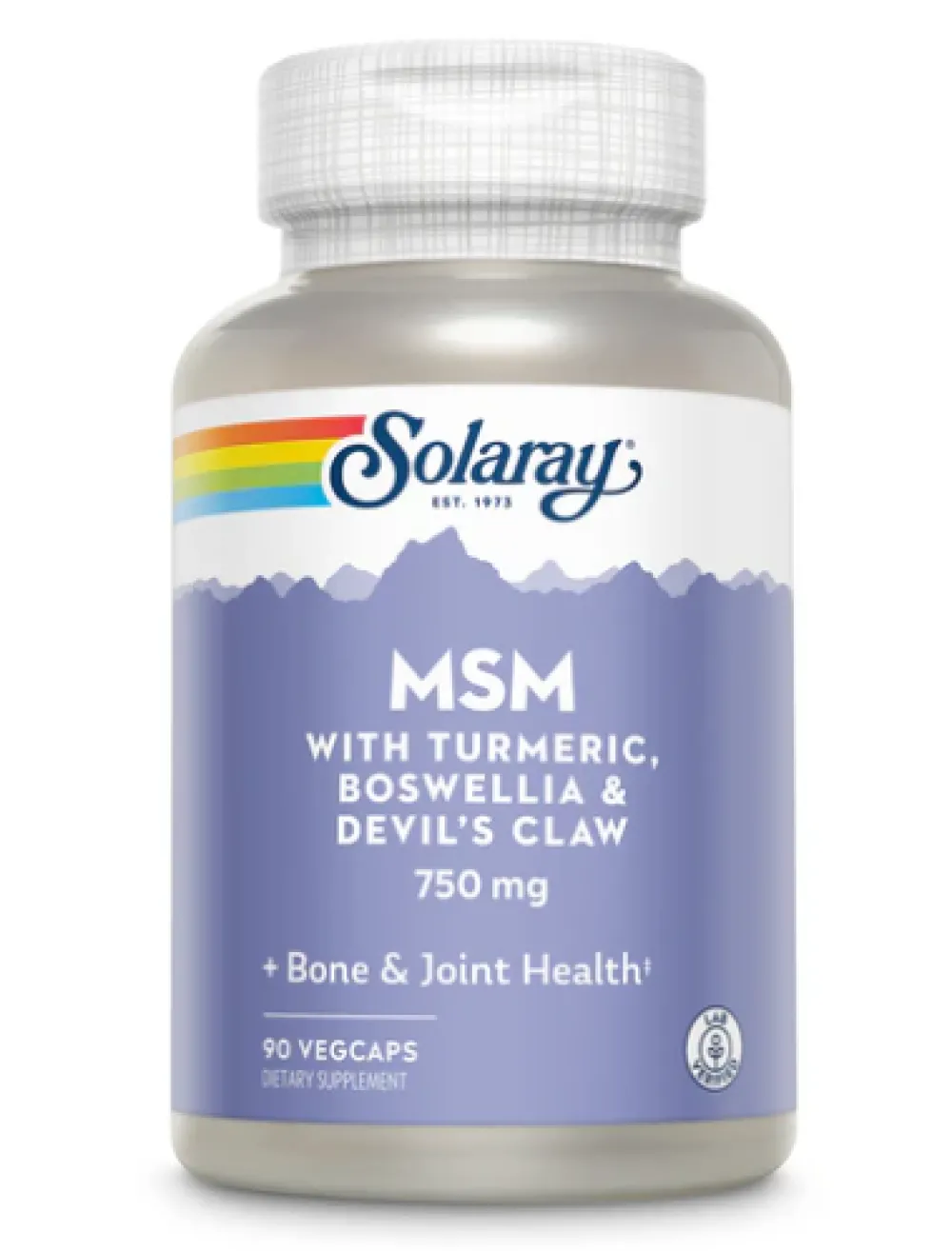 MSM (Metil sulfonil metan) 750 mg, 90 capsule vegetale, Secom