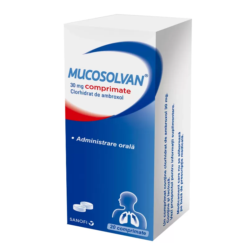 Mucosolvan 30 mg-comprimate x 20-Sanofi