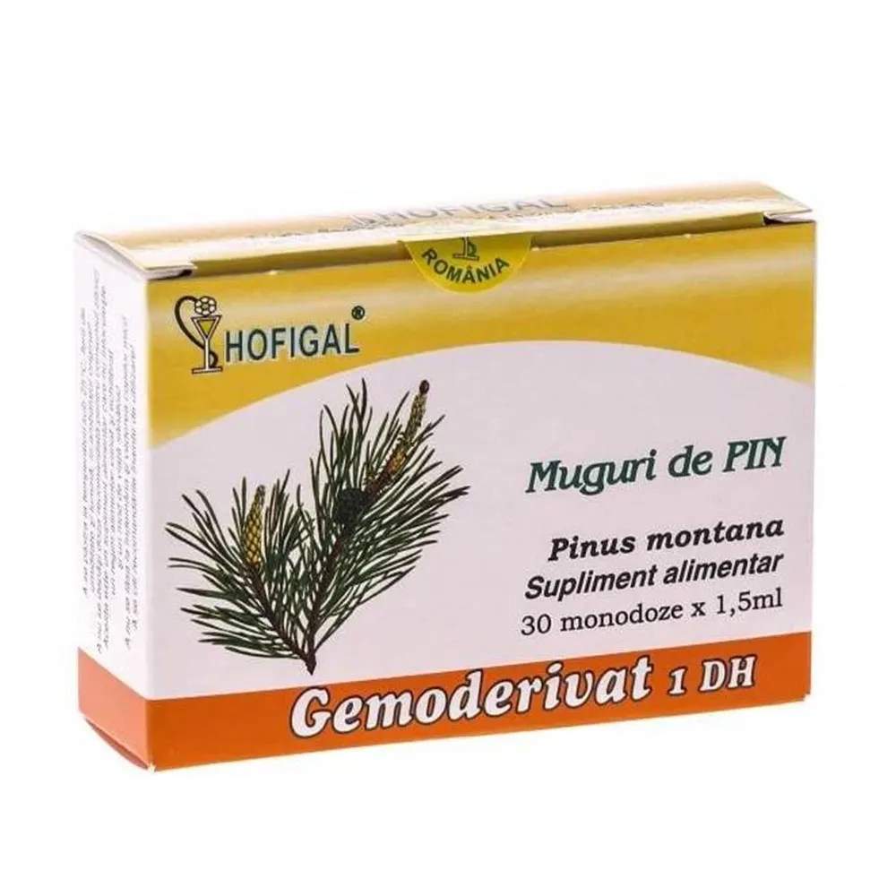 Muguri de Pin Gemoderivat, 30 monodoze, Hofigal