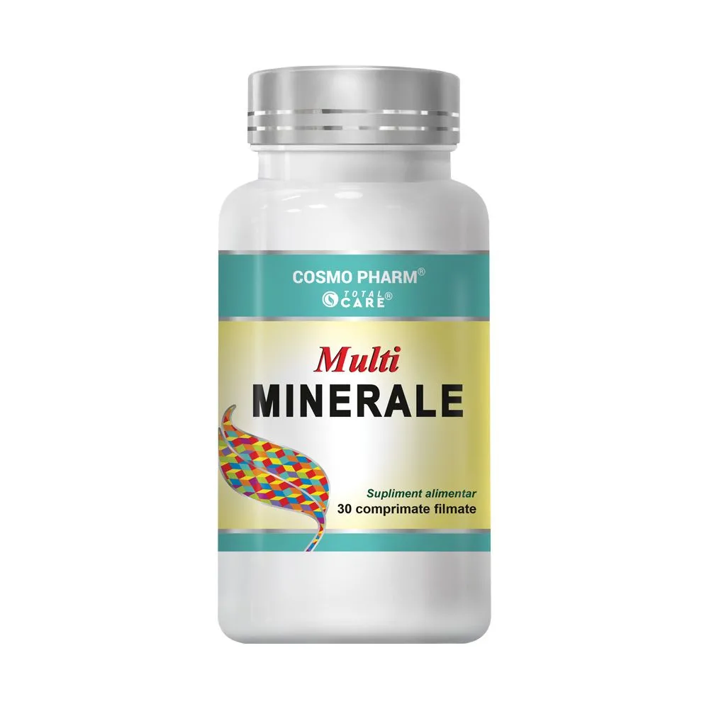 Multiminerale, 30 tablete, Cosmopharm