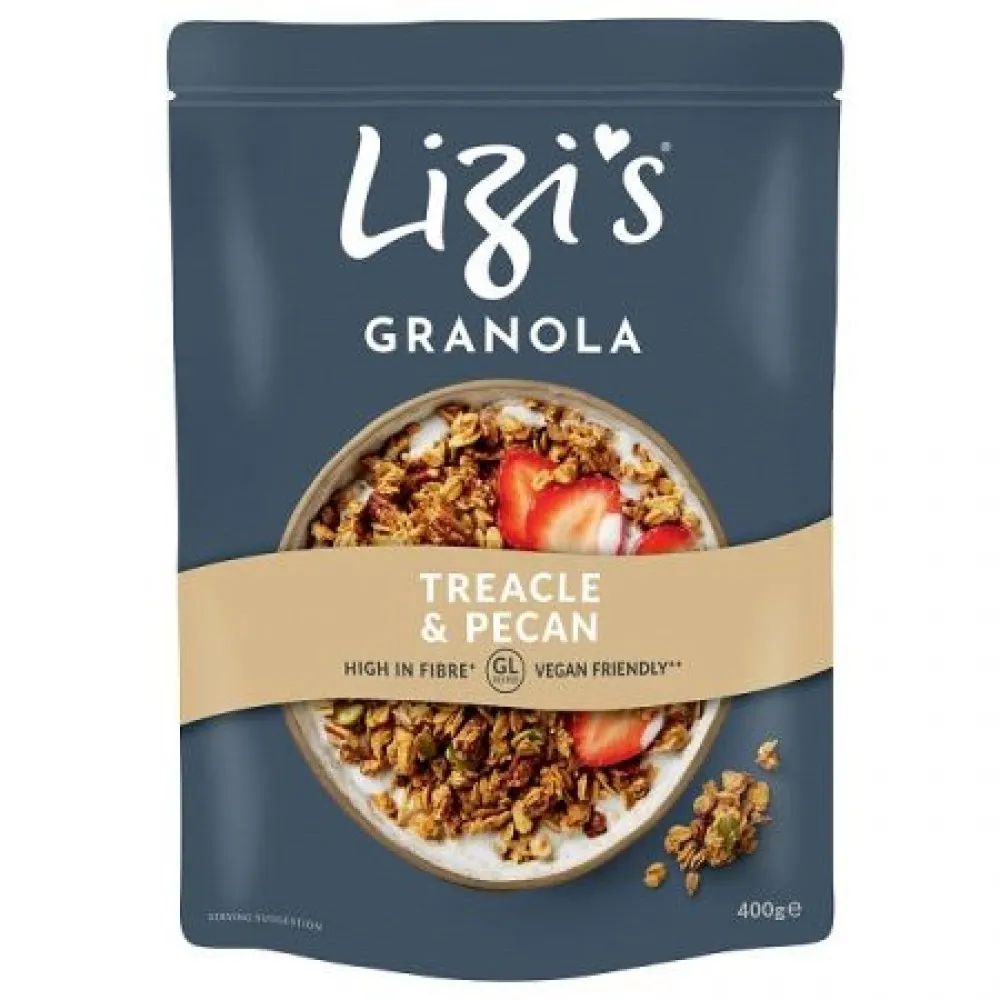 Musli cu melasa si nuci pecan, 400g, Lizi's Granola