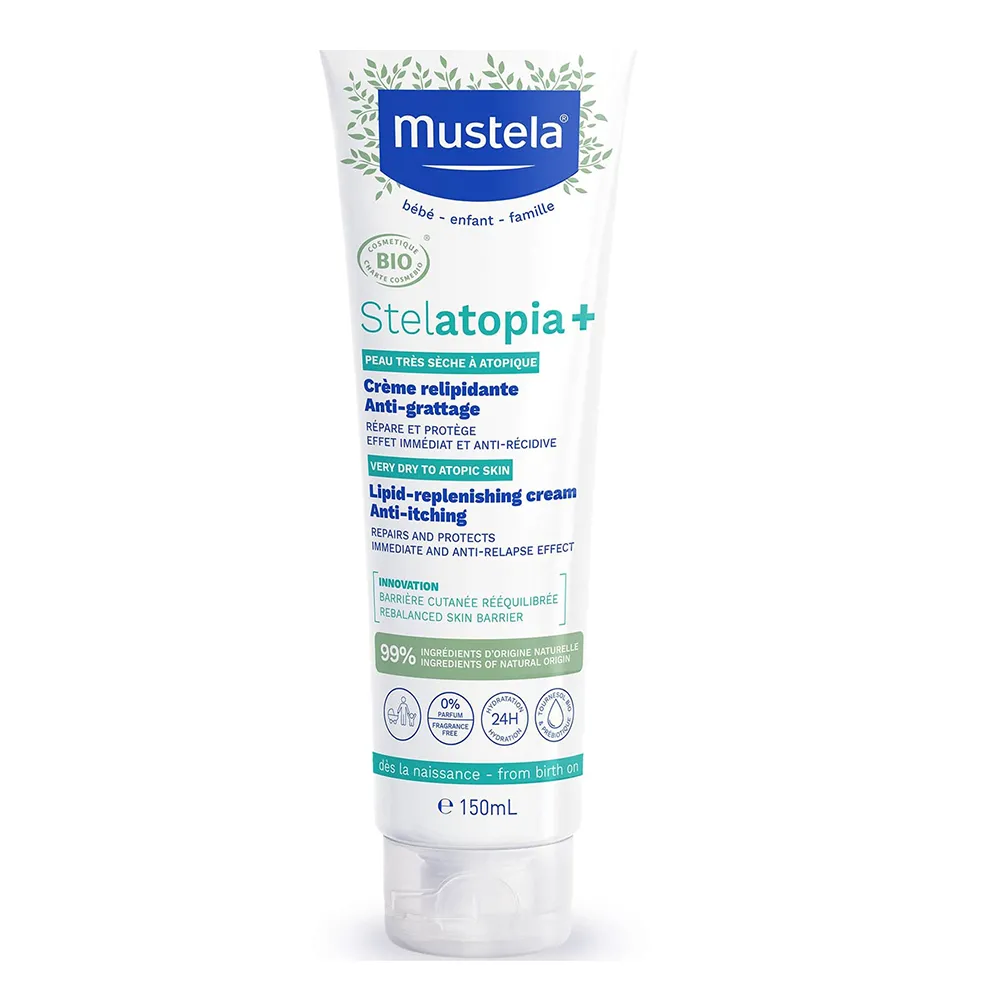 Crema de Refacere a Lipidelor Stelatopia+, 150ml, Mustela