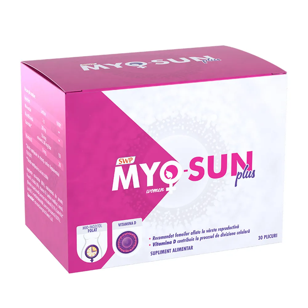Myo-Sun Plus, 30 plicuri, Sun Wave Pharma