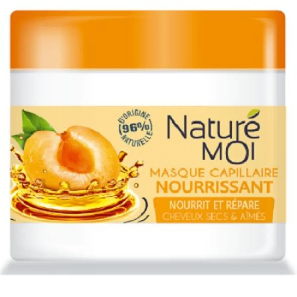 Nature Moi Masca Nutritiva Par Uscat si Deteriorat cu Extract de Caise si Ulei de Argan x 300 ml