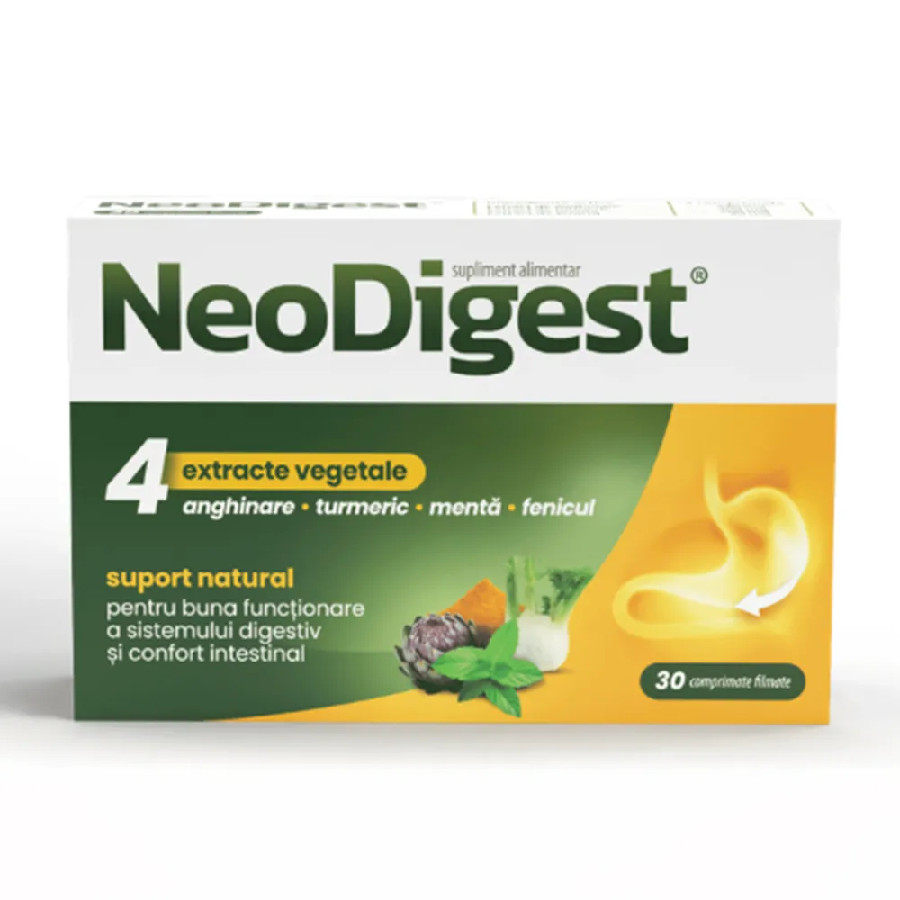 NeoDigest, 30 comprimate filmate, Aflofarm