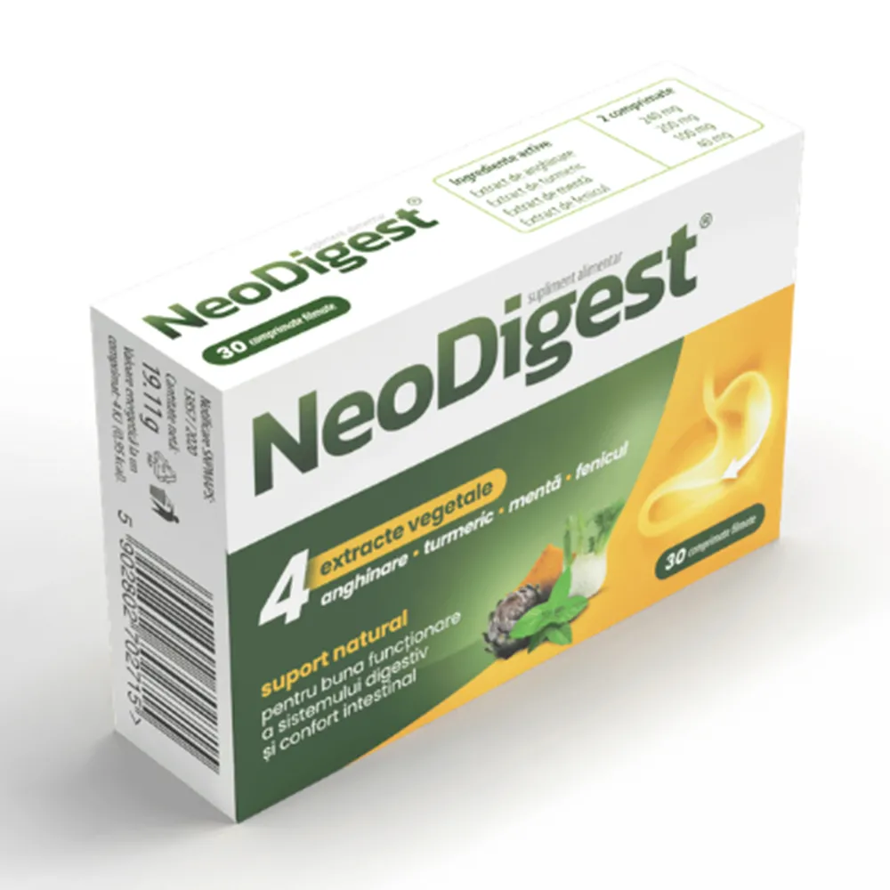 NeoDigest, 30 comprimate filmate, Aflofarm