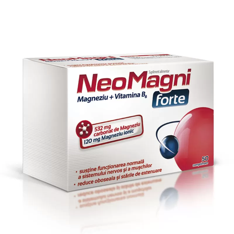 NeoMagni Forte, 50 comprimate, Aflofarm