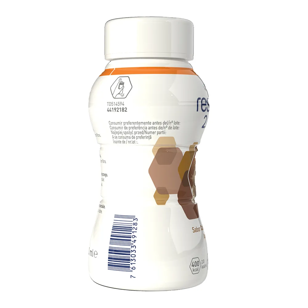 Resource 2.0 + Fibre cu aroma de cafea, 4 x 200 ml, Nestle