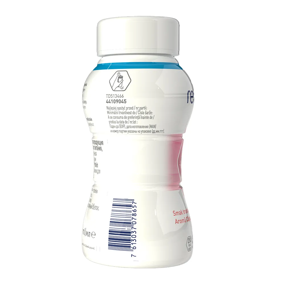 Proteine cu Aroma de Capsuni +3ani Resource 2.0, 200ml, 4 bucati, Nestle