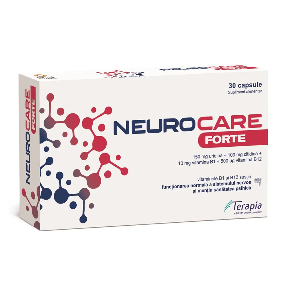 Neurocare Forte, 30 capsule,Terapia Ranbaxy