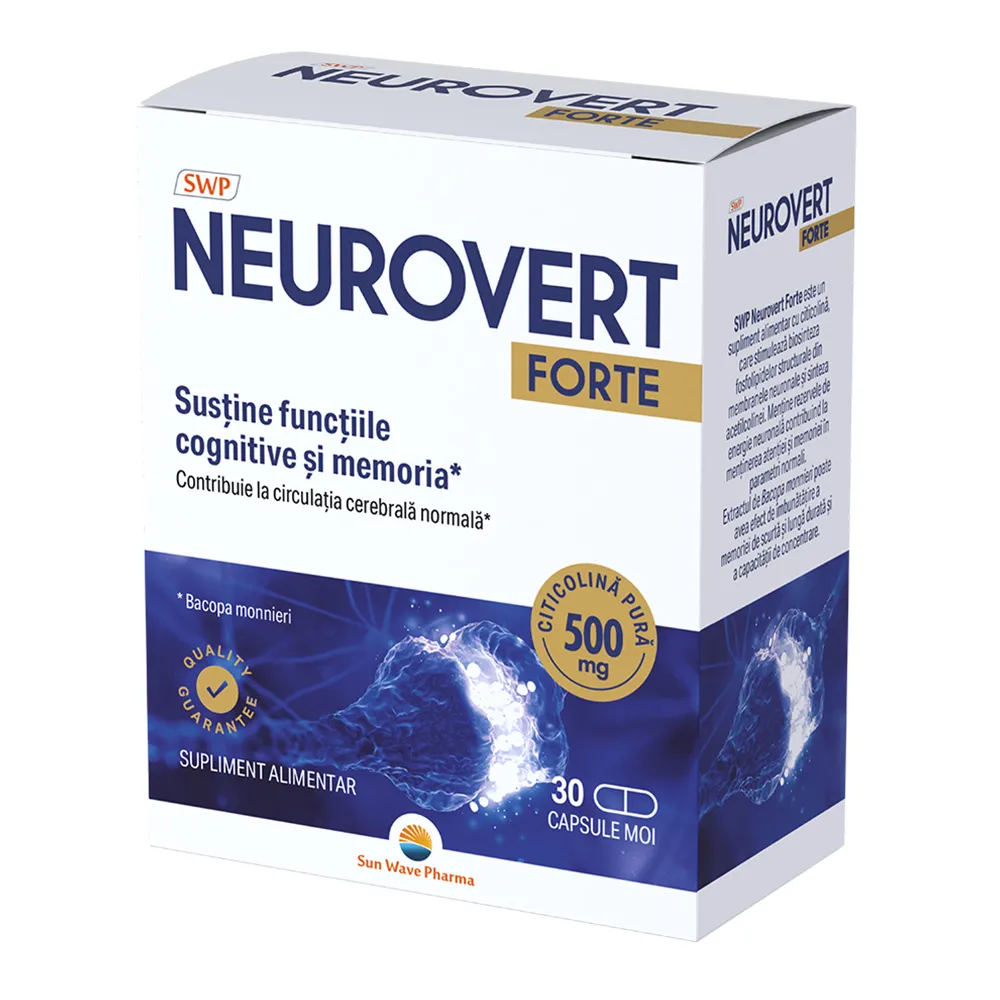 Neurovert Forte, 30 capsule, Sun Wave Pharma