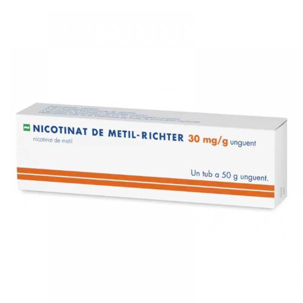 Nicotinat Metil-unguent x 50 g - Gedeon Richter