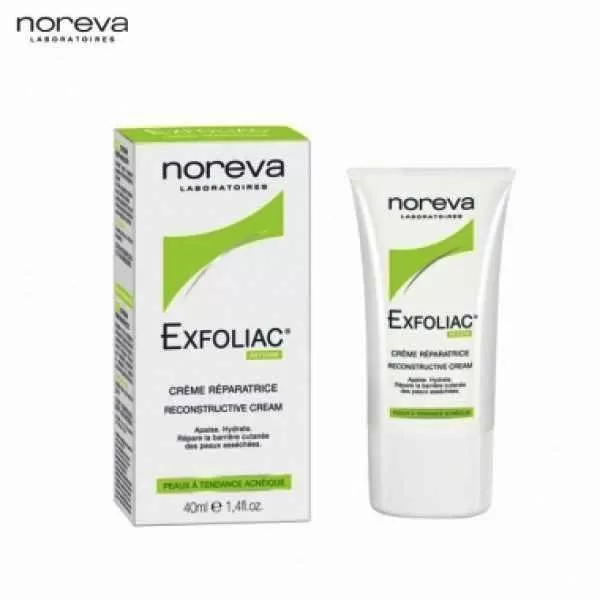 Crema hidratanta reparatoare Exfoliac, 40 ml, Noreva