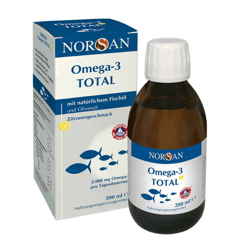 Omega-3 Total Lemon Oil, 200ml, Norsan