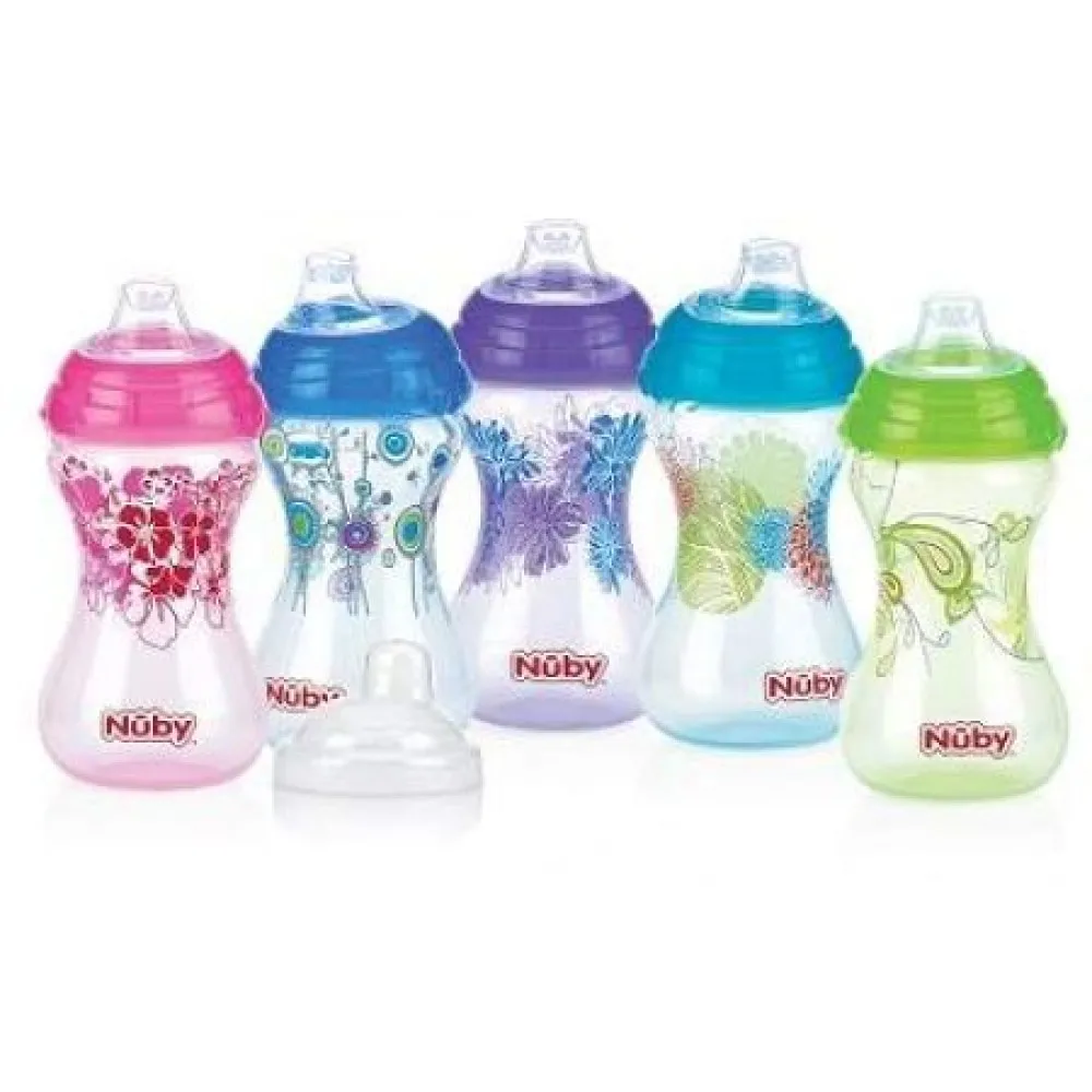 Nuby 10282 Pahar Designer Series Stop Picatura Click Lock x 300 ml