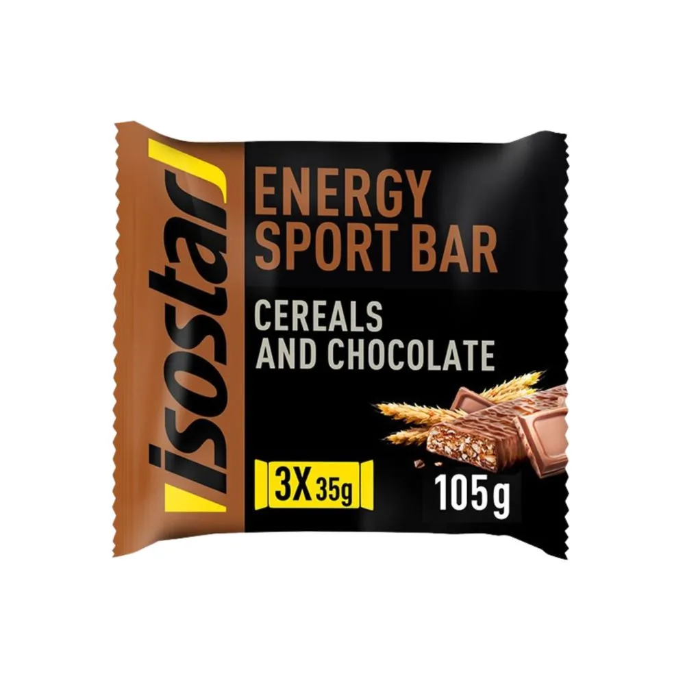 Nutrivita Isostar High Energy Baton Energizant Ciocolata 35gr -buc x 3