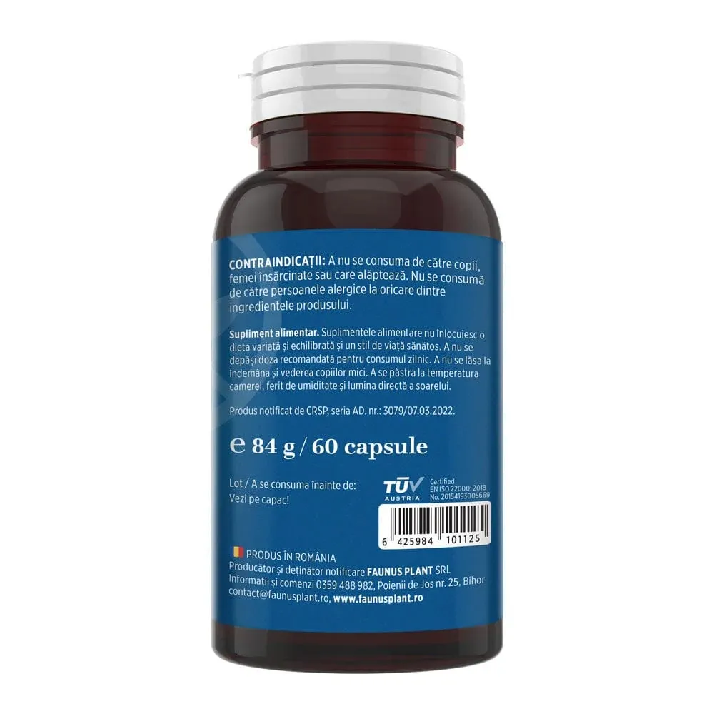 Omega 3 1000mg, 60 capsule moi, Faunus Plant