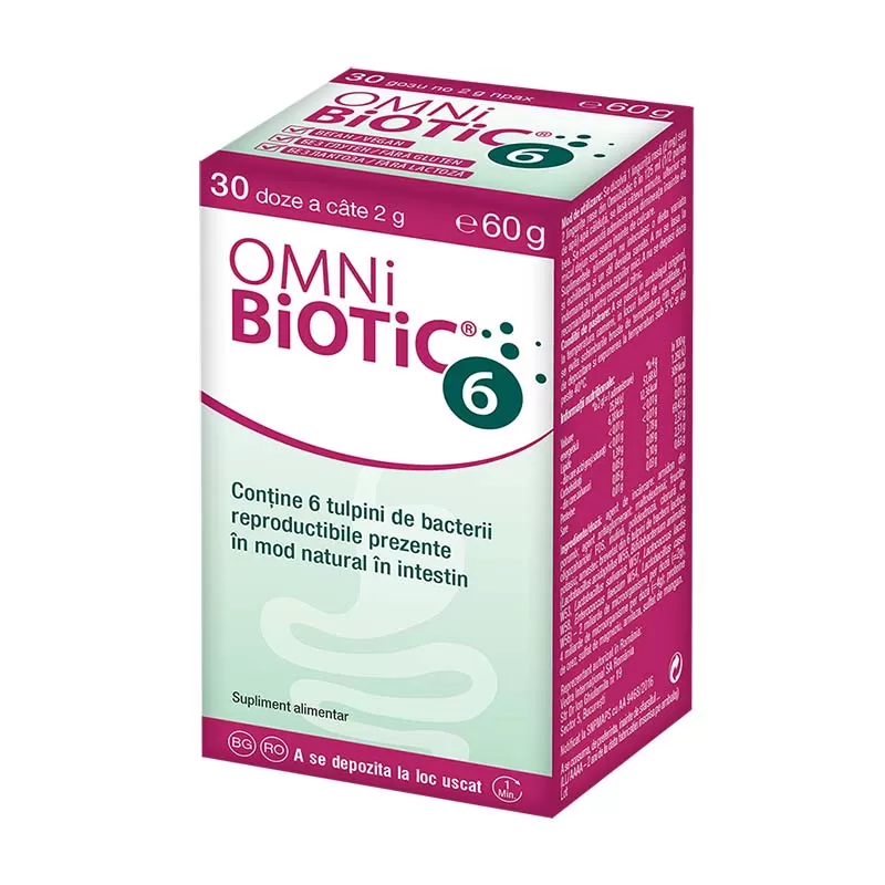 Omnibiotic 6 -pulbere x 60 g