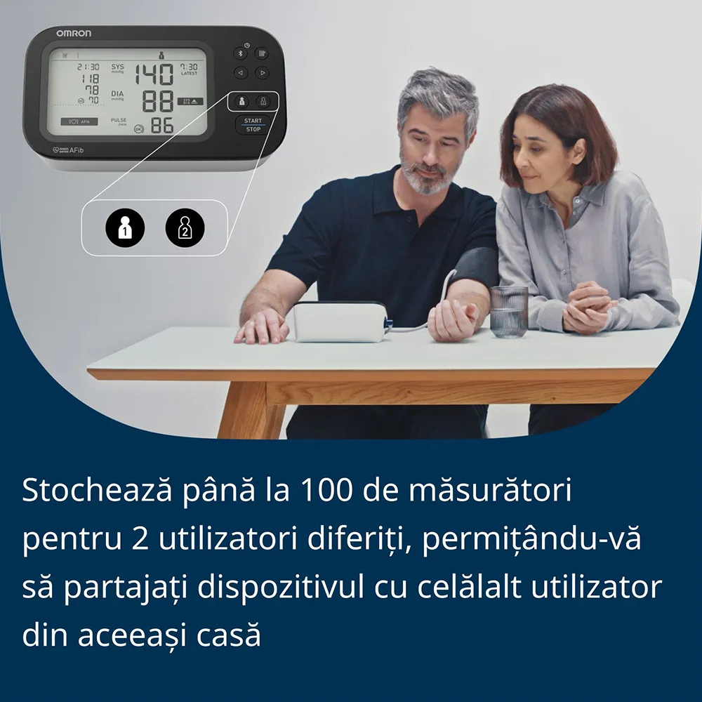 Tensiometru Automat pt Brat M7 Intelli IT Afib, Omron