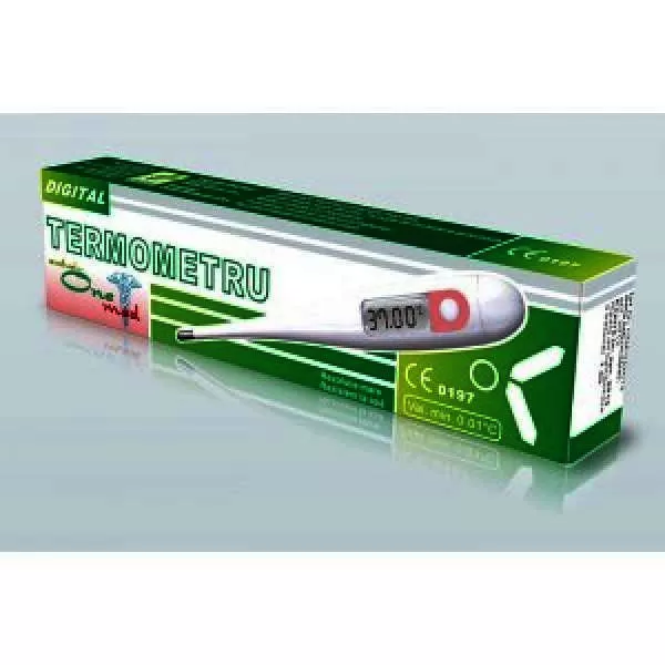 Termometru digital cu ecran mare One Med, Onedia
