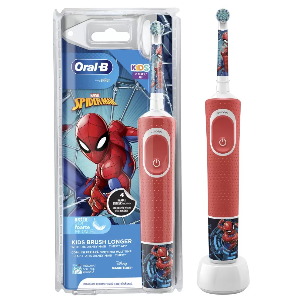 Oral B Periuta Electrica D100 Vitality Spiderman
