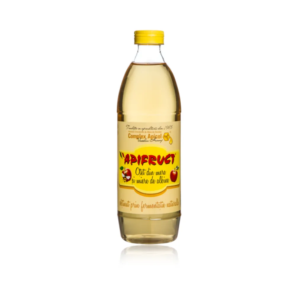 Otet din mere si miere de albine Apifruct, 500 ml, Complex Apicol