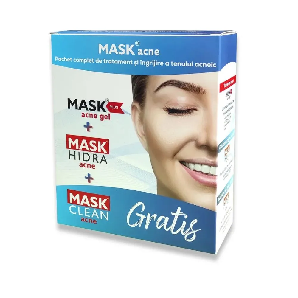 Pachet complet de tratament si ingrijire a tenului acneic, Solartium