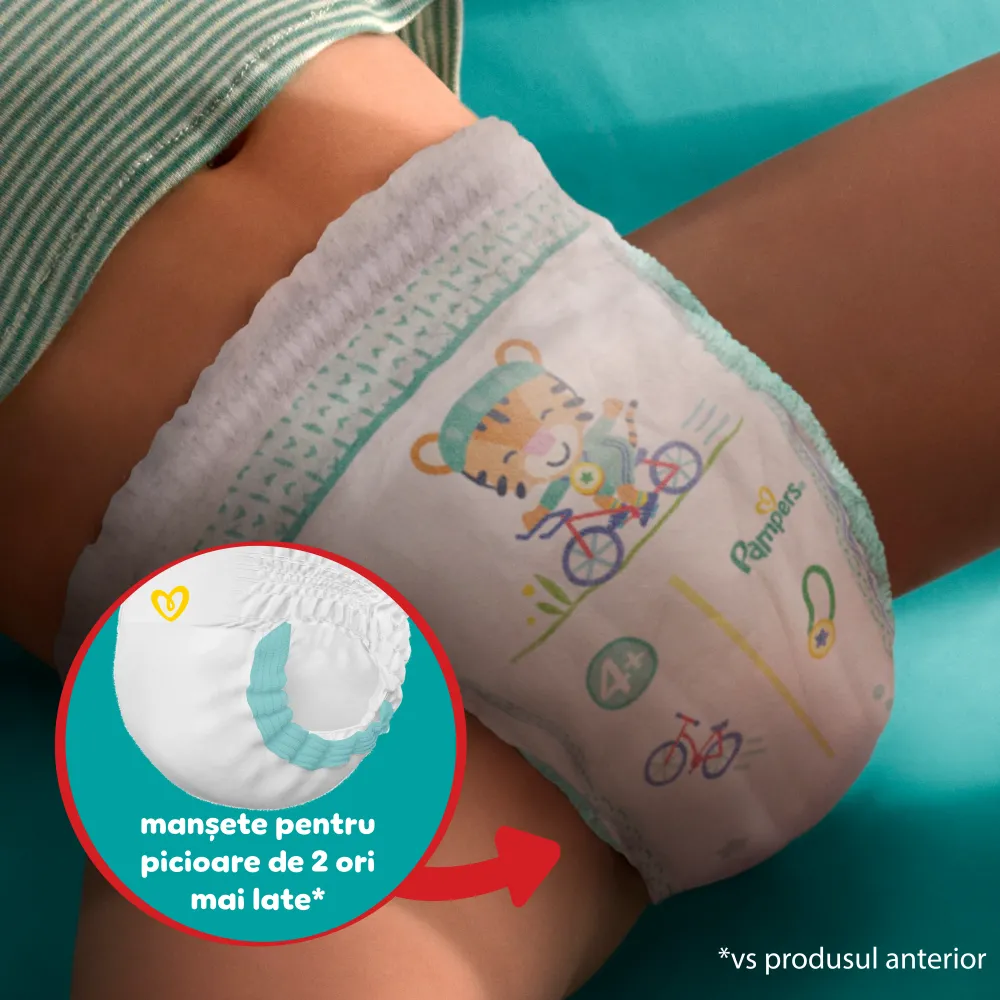 Pampers Nr. 6 Pants 14-19 kg Scutece Chilotel, 132 buc, P&G